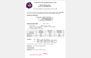 TIR EN SALLE 2x18m - Louhans