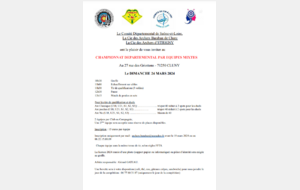 Trophée départemental des mixtes 2024