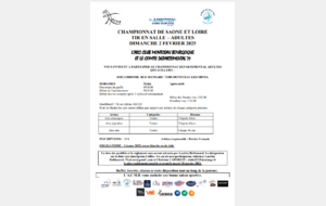 CHAMPIONNAT DEPARTEMENTAL Adultes
